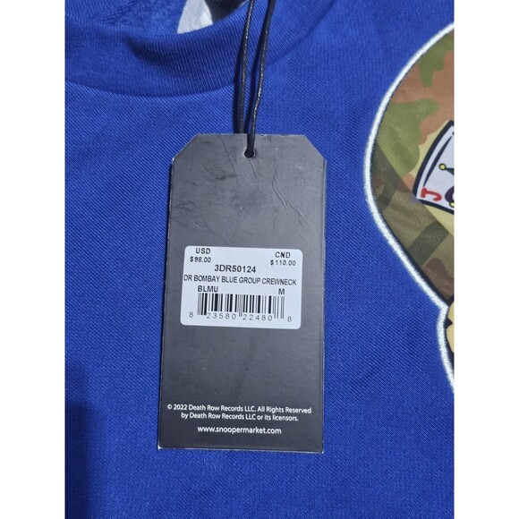 Bored APE Crooks&Castles Dr. Bombay cheetah SWEATSHIRT Men's Size MEDIUM RARE - Picture 4 of 6